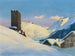Paisaje de invierno cerca de Hospental - Hans Beat Wieland — vista de la obra