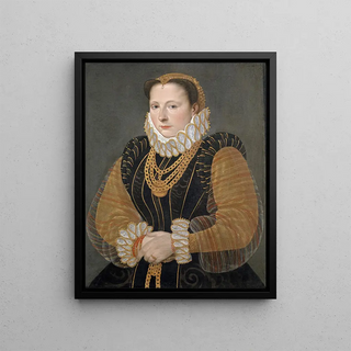 Hans Bock the Elder - Portrait of Eva Truchsess von Rheinfelden.webp