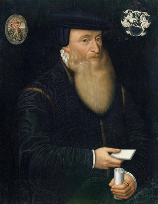Hans Bock the Elder - Portrait of Johannes Oporinus.webp