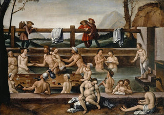 Hans Bock the Elder - The Bath at Leuk.webp