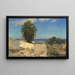 Vista del Puerto Orotava, Tenerife - Hans Bohrdt — cuadro enmarcado en la pared