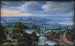 Paisaje con vista de Amberes - Hans Bol — vista de la obra