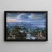 Paisaje con vista de Amberes - Hans Bol — cuadro enmarcado en la pared