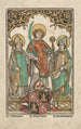 Saints Valentin, Étienne, and Maximilien, the patron saints of Passau - Hans Burgkmair the Elder — artwork view