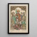 Saints Valentin, Étienne, and Maximilien, the patron saints of Passau - Hans Burgkmair the Elder — framed artwork on a wall