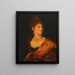 Charlotte Wolter actriz - Hans Canon — cuadro enmarcado en la pared