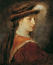 Dama con sombrero de plumas - Hans Canon — vista de la obra