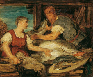 La poissonnière - Hans Canon — vista de la obra
