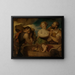 La vendange - Hans Canon — cuadro enmarcado en la pared