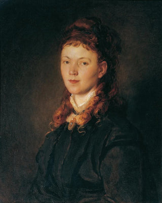 Hans Canon - Mdchen Mit Rotblondem Haar.webp