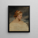 Portrait of a Girl - Hans Canon — framed artwork on a wall