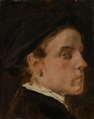 Hans Canon - Portrait study of the painter Wilhelm Trbner.webp