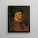 an elderly man with a ruffled collar and a beard - Hans Canon — framed artwork on a wall