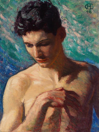 Hans Christiansen - Portrt eines jungen Mannes.webp