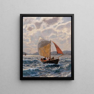 Hans Dahl - Mit dem Winde.webp