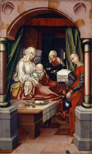 Hans Fries - Birth Of The Virgin.webp