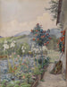 Jardín de cabaña - Hans Götzinger — vista de la obra