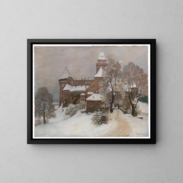 Castillo de Heidenreichstein - Hans Götzinger — cuadro enmarcado en la pared