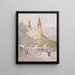 Procesión de la Fiesta-Religiosa en Maria Lanzendorf - Hans Götzinger — cuadro enmarcado en la pared