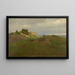Paisaje costero, Rügen - Hans Gude — cuadro enmarcado en la pared