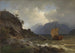 Desde la costa oeste de Noruega - Hans Gude — vista de la obra