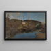 Bateaux pilotes - Hans Gude — cuadro enmarcado en la pared