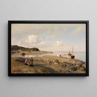 Hans Gude - Schottische Kstenlandschaft.webp
