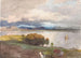 Vista del fiordo de Molde - Hans Gude — vista de la obra