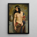 Belleza drapeada - Hans Hassenteufel — cuadro enmarcado en la pared