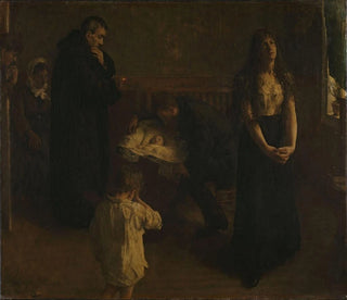 L'enfant mourant - Hans Heyerdahl — vista de la obra