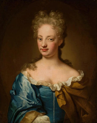 Hans Hinrich Rundt - Portrait of a young woman.webp