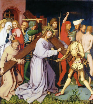 Hans Holbein The Elder - Bearing of the Cross Entombment Destroyed.webp