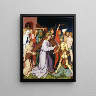 Hans Holbein The Elder - Bearing of the Cross Entombment Destroyed.webp