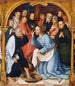 The Christ washing the feet of Saint Peter - Hans Holbein the Elder — artwork view