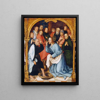 Hans Holbein The Elder - Christ Washing St Peters Feet.webp