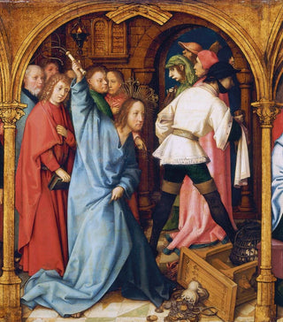 Hans Holbein The Elder - The Cleansing of the Temple.webp