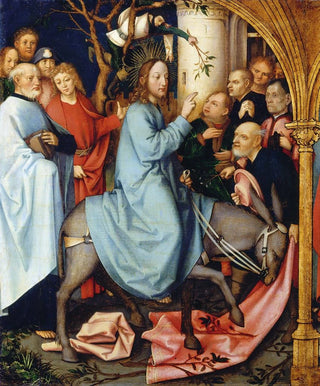 Hans Holbein The Elder - The Entry into Jerusalem.webp
