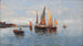 Bateaux de pêche - Hans Johann Wagner — vista de la obra
