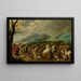 Entry into Noah's Ark - Hans Jordaens III — framed artwork on a wall
