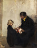 Madre con niño y muñeca - Hans Looschen — vista de la obra