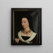 Maria Portinari Maria Maddalena Baroncelli née en 1456 - Hans Memling — framed artwork on a wall