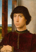 Retrato de un joven - Hans Memling — vista de la obra
