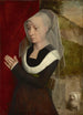 Retrato de una mujer en oración - Hans Memling — vista de la obra