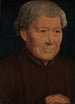 Retrato de un anciano - Hans Memling — vista de la obra