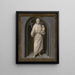 Saint Antoine de Padoue - Hans Memling — framed artwork on a wall