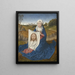 Sainte Véronique en face - Hans Memling — cuadro enmarcado en la pared