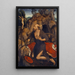 The Penitence of Saint Jerome - Hans Memling — framed artwork on a wall