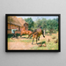 Where is it - Hans Michael Therkildsen — framed artwork on a wall