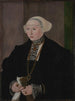 Portrait of Maria Kitscher Mme von Freyberg - Hans Mielich — artwork view