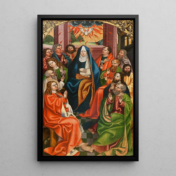 Descente del Espíritu Santo - Hans Raphon — cuadro enmarcado en la pared